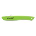 Westcott ACM 6.15 in. Safety Ceramic Blade Box Cutter Knife, Green WE472222